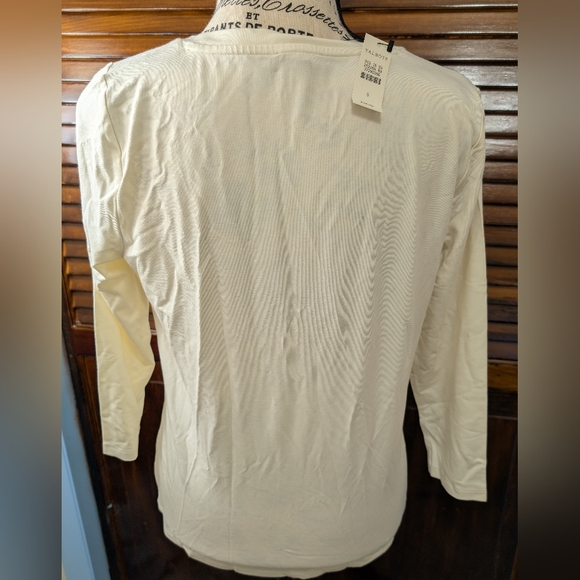 NWT Talbot's Quarter Sleeve Top - Picture 3 of 14